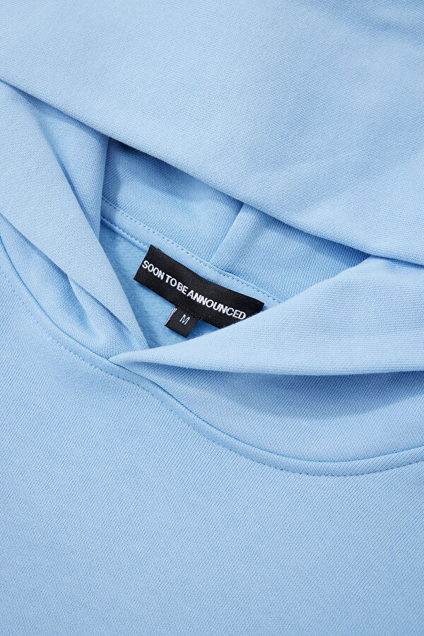 Equus Olimpica Açık Mavi Relax Kalıp Kapüşonlu Erkek Sweatshirt 3