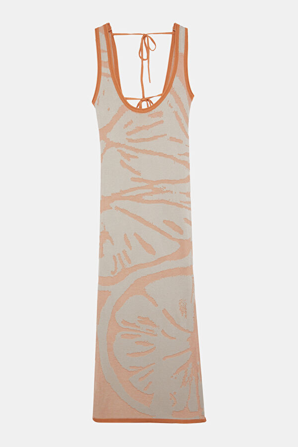 Colorful Patterned Women's Dress 4