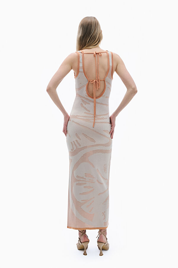 Colorful Patterned Women's Dress 2