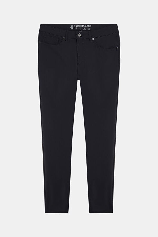 Black Slim Fit Men's Pants