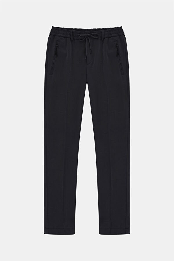 Black Straight Men's Pants