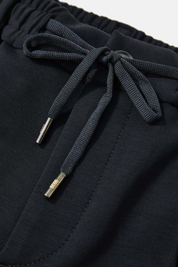 Black Straight Men's Pants 3