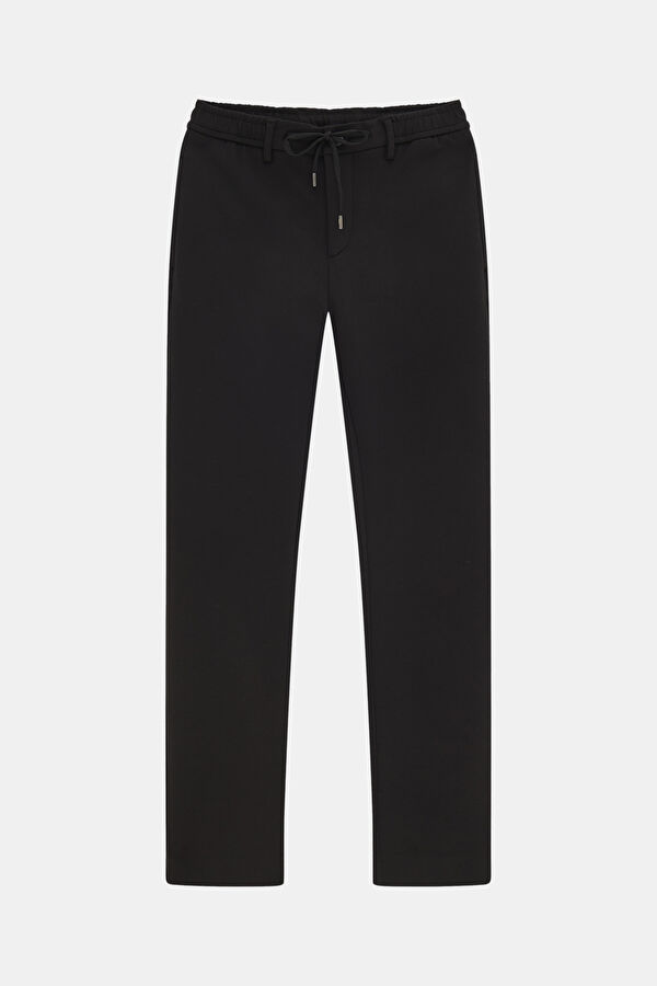 Black Straight Men's Pants