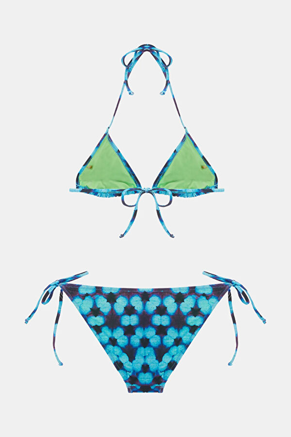 Çok Renkli Desenli Kadın Bikini 2
