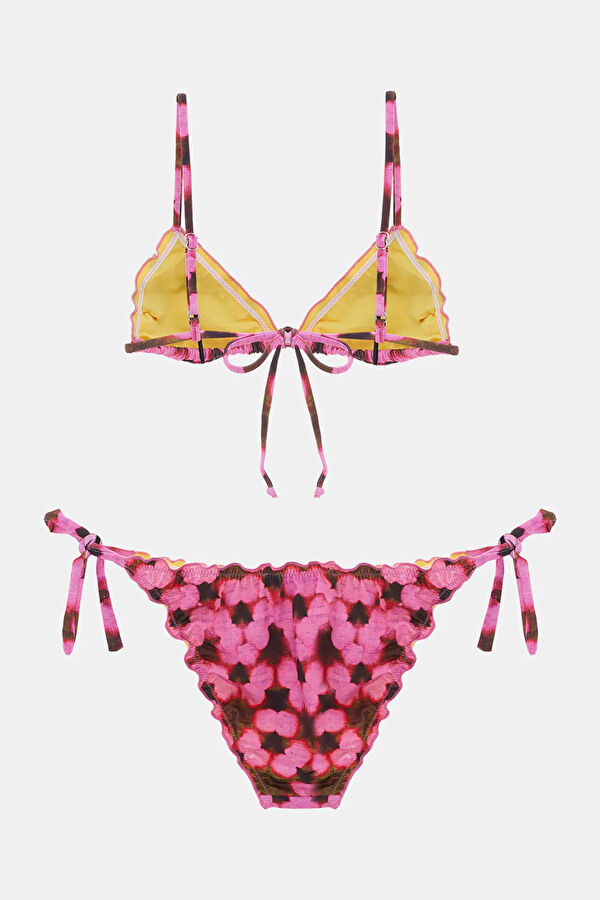 Çok Renkli Desenli Kadın Bikini 2