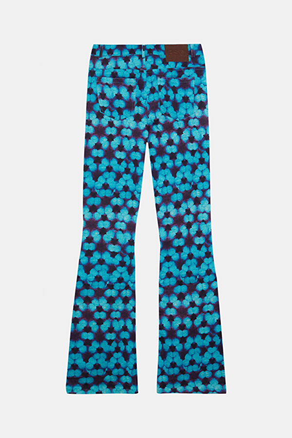 Blue Women's Trousers 4