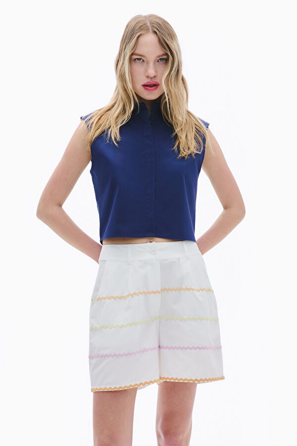 Navy Blue Shirt