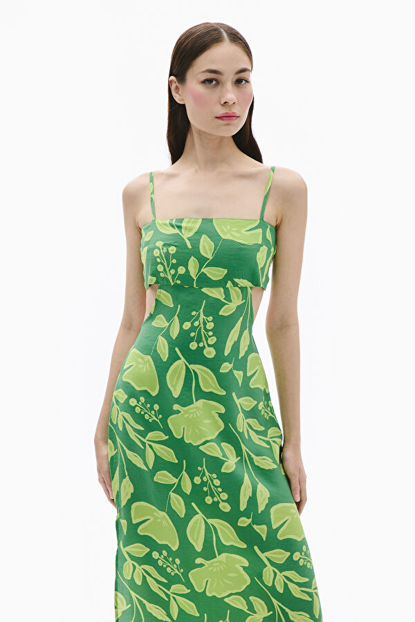 Colorful Patterned Women's Dress 3
