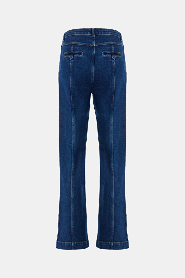 Navy Straight Women's Pants 5