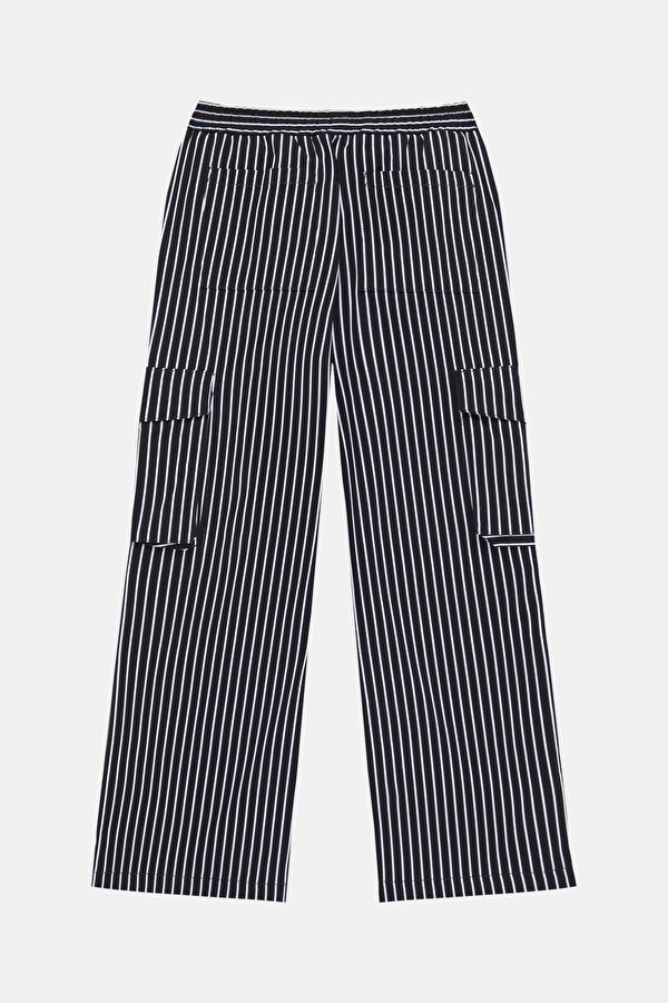 Black Wide Leg Women's Pants 2