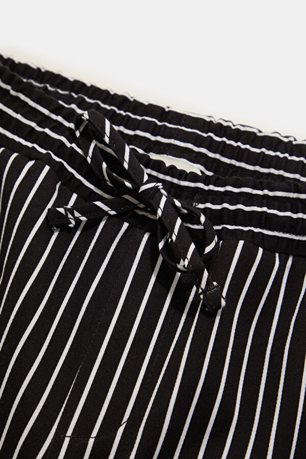 Black Straight Leg Men's Trousers 3
