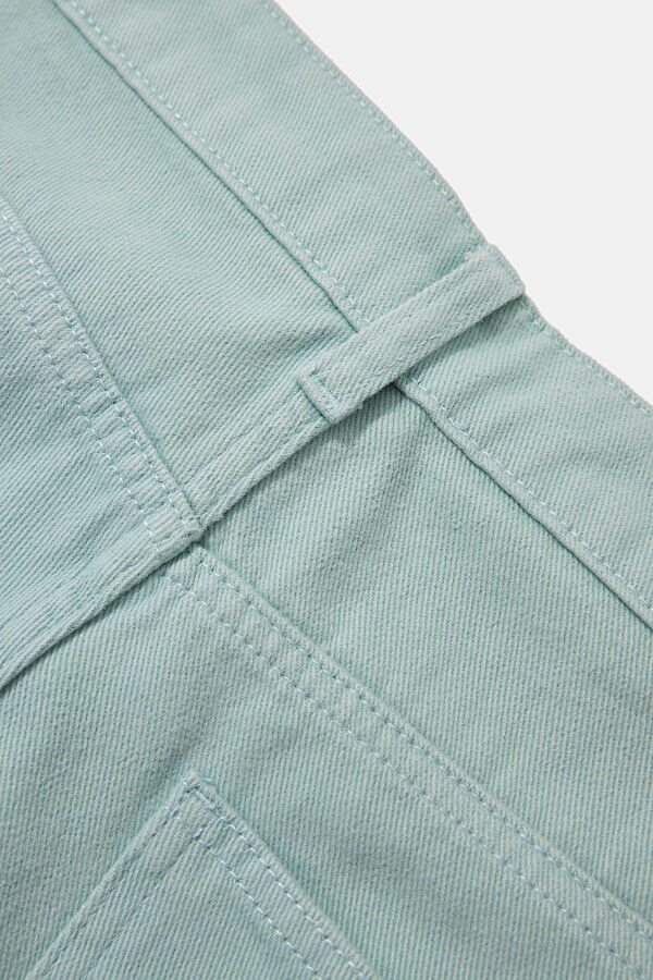 Aqua Green Straight Leg Men's Trousers 4