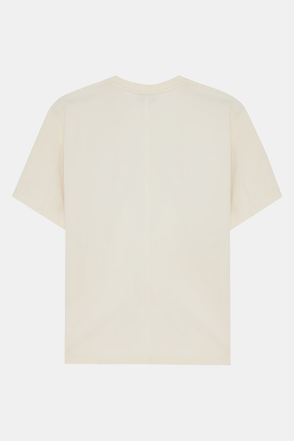 Off-white crew neck printed men's T-shirt 4