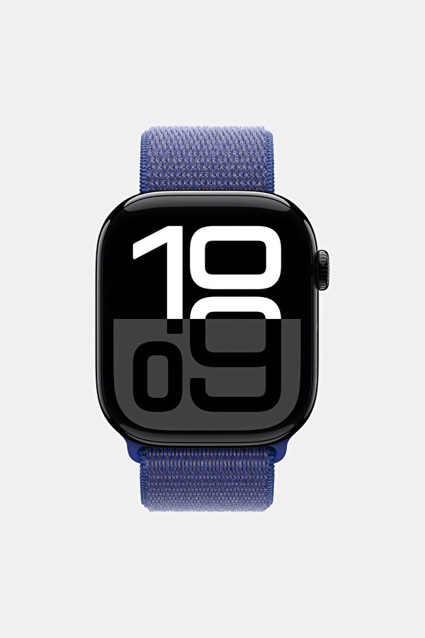 Watch 46mm Navy Blue Sport Band MXL73ZM/A