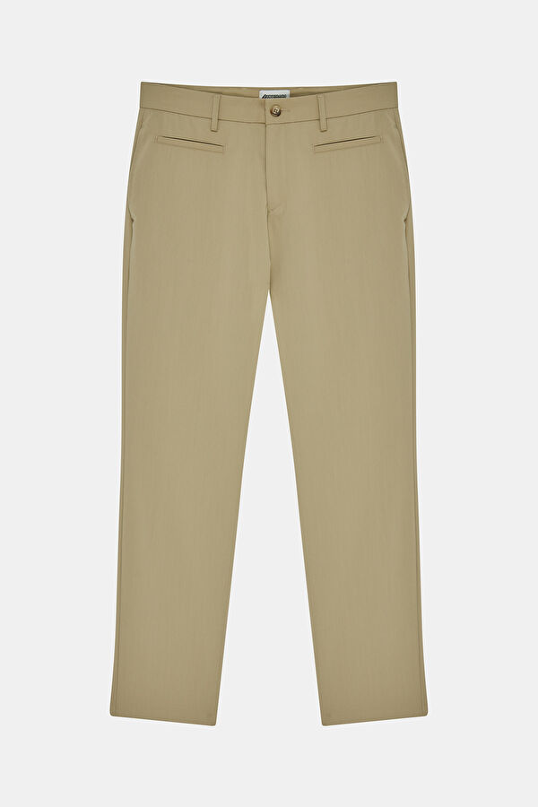 Mink Wide Leg Men's Trousers