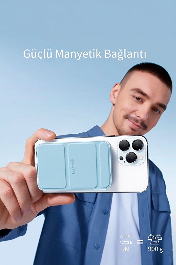 622 Magnetic Battery (MAGGO) 5000 mAh Magsafe Uyumlu Powerbank 8