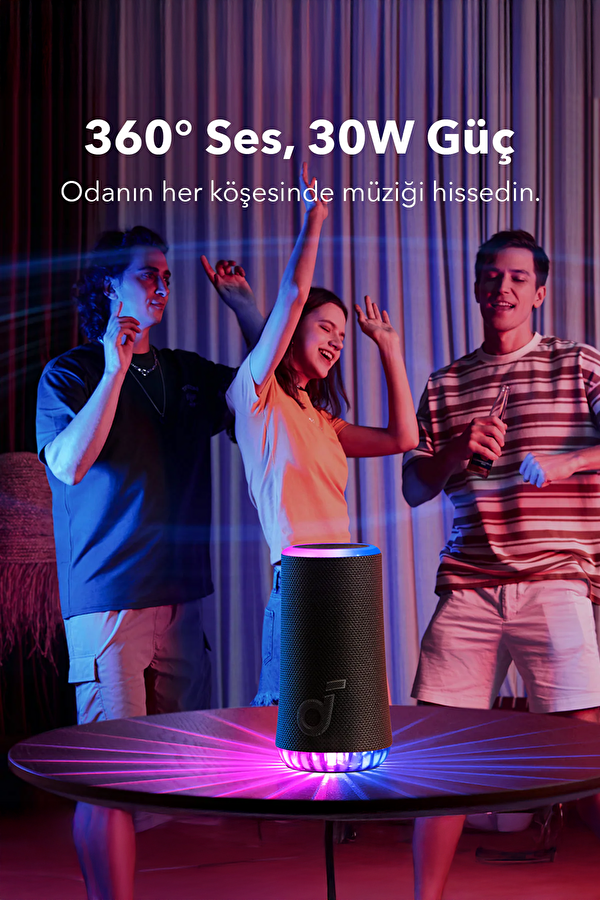Soundcore Glow 30W Taşınabilir Hoparlör 4