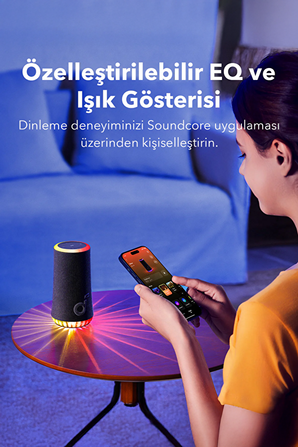 Soundcore Glow 30W Taşınabilir Hoparlör 8