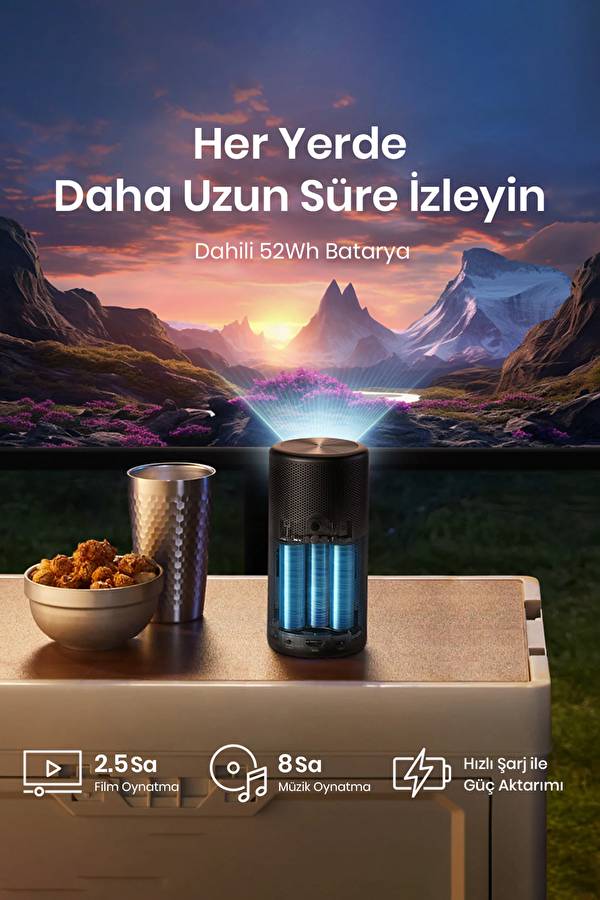 Nebula Capsule 3 Laser Akıllı Taşınabilir Projeksiyon Cihazı 3