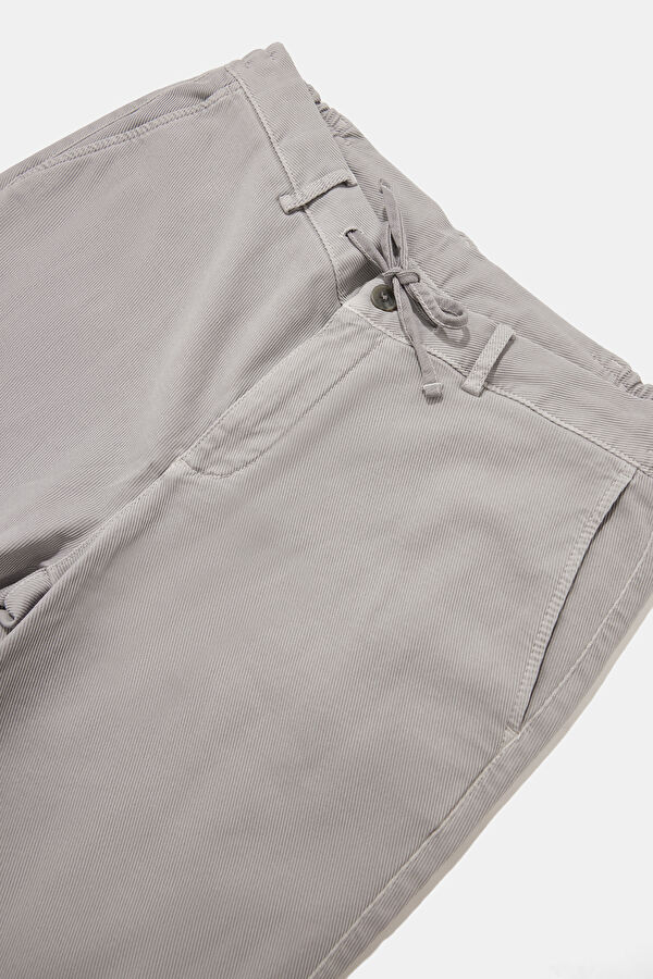 Grey Straight Leg Men's Trousers 3