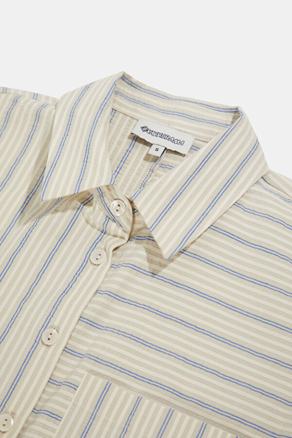 Multicolored Striped Shirt 5