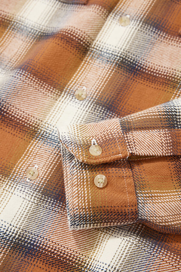 Stonebank Tile Plaid Flannel Men's Shirt 4