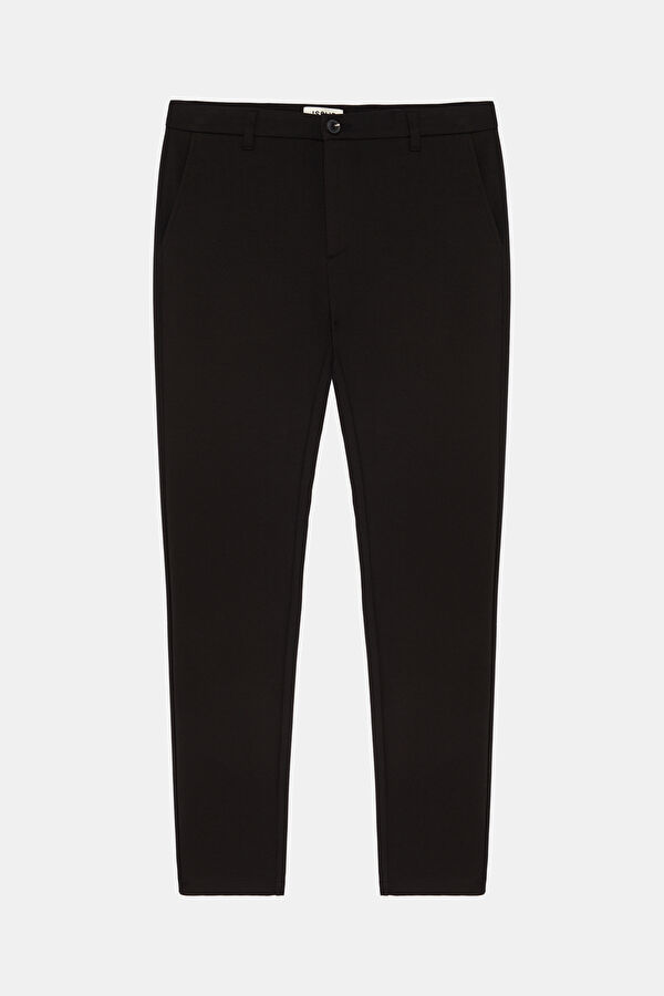 Narrow Fit Black Slim Fit Men's Pants