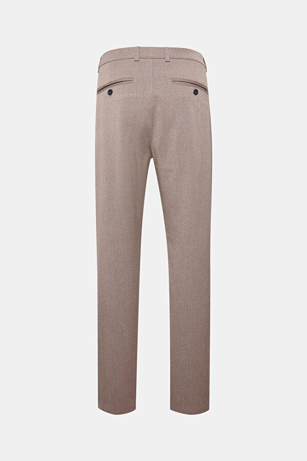 Slim Fit Grey Narrow Leg Men's Trousers 2
