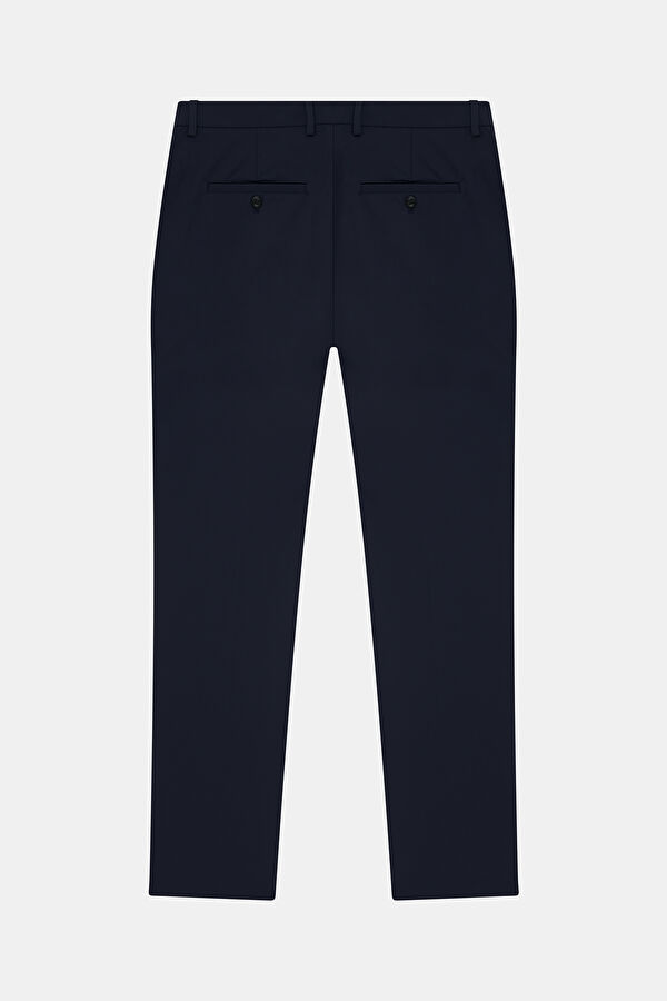 Relax Kalıp Lacivert Dar Paça Erkek Pantolon 4