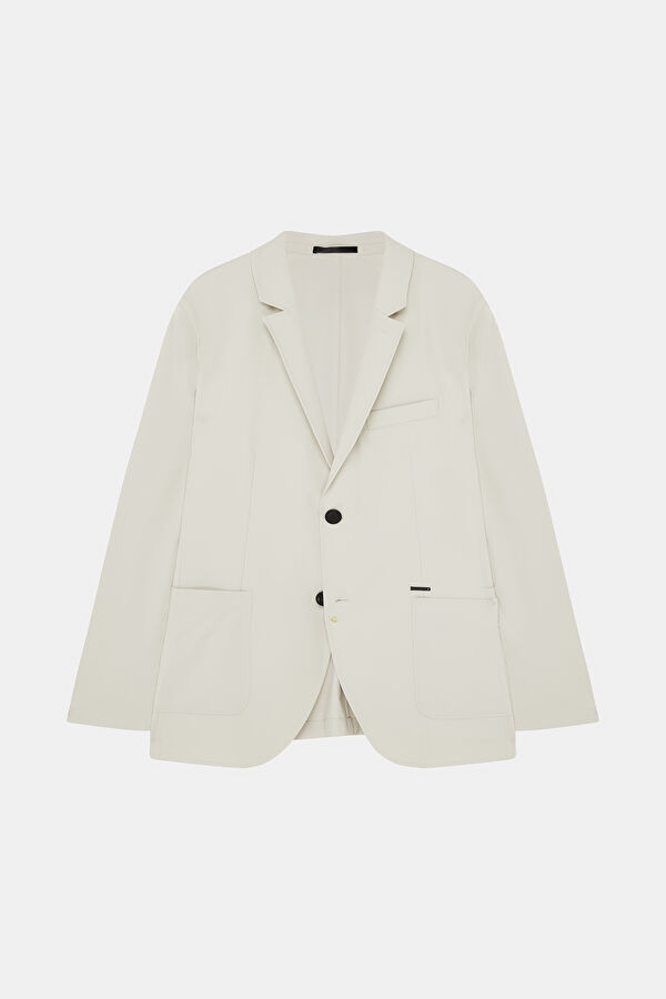 Stone Buttoned Jacket