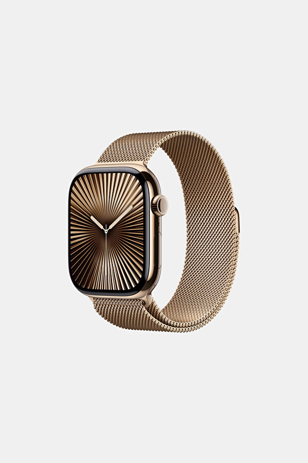Watch 46mm Gold Milano Loop Strap S/M MC7K4ZM/A