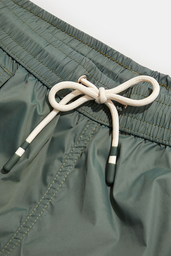 Khaki Elastic Swimsuit 6