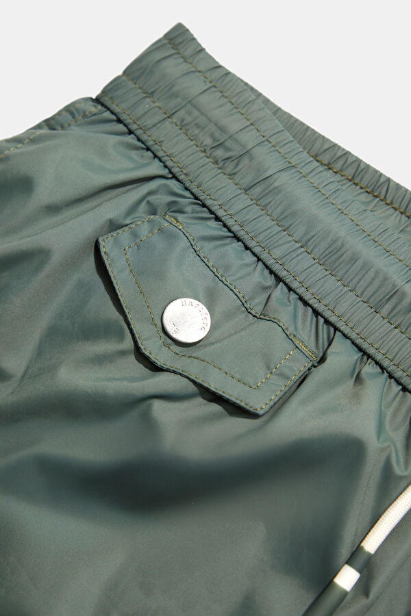 Khaki Elastic Swimsuit 7