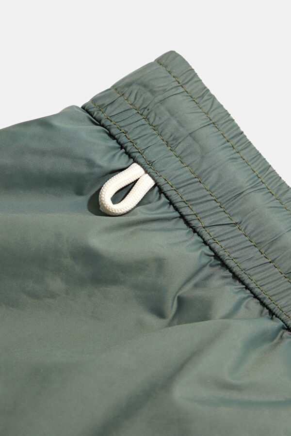 Khaki Elastic Swimsuit 8