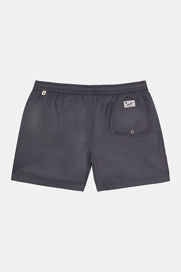 Dark Grey Elasticated Men's Swimsuit 5