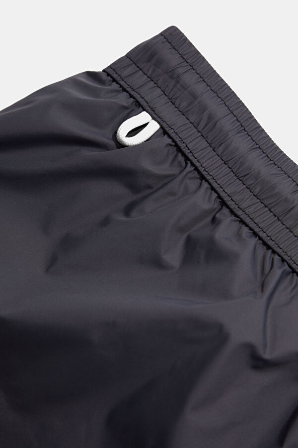 Dark Grey Elasticated Men's Swimsuit 9