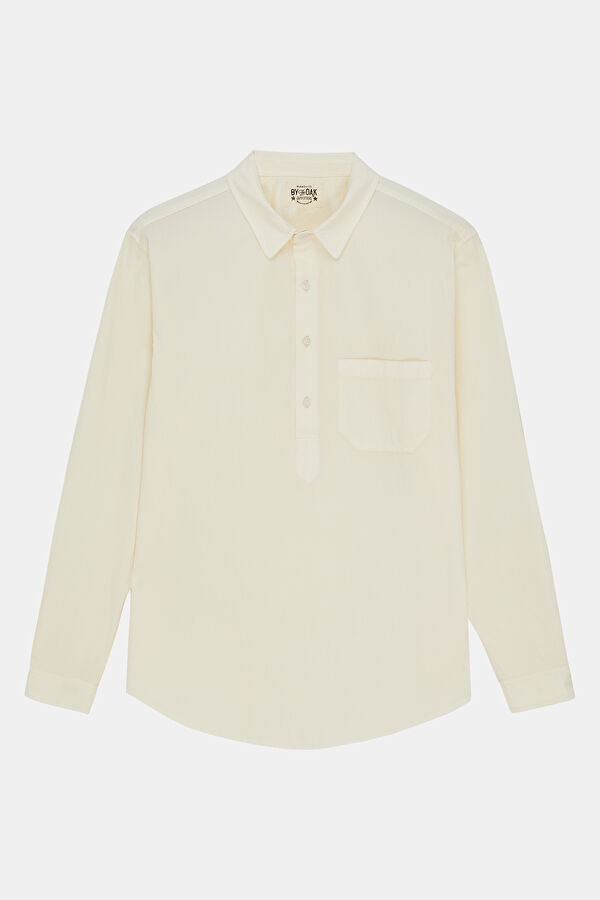Cream Men's Shirt