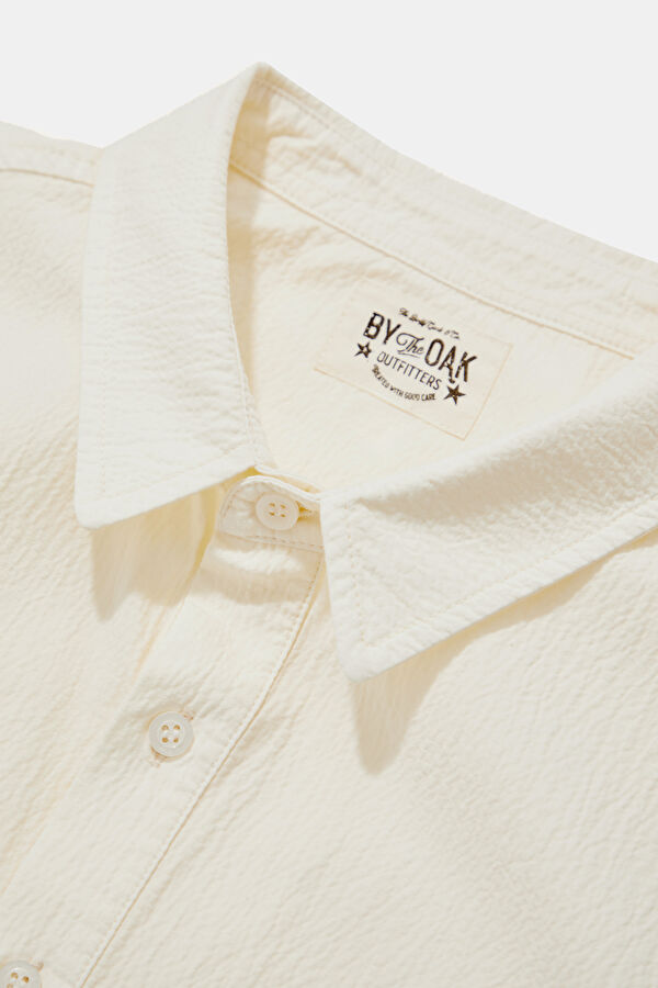 Cream Men's Shirt 3