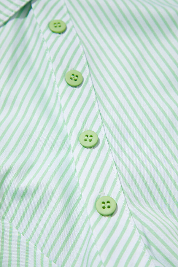 Multicolored Striped Women's Shirt 4