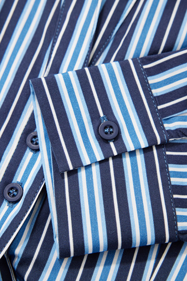 Multicolored Striped Shirt 6