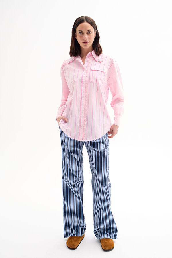 Colorful Women's Straight Leg Trousers