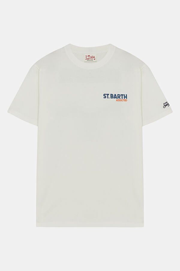 Off-white crew neck printed men's T-shirt 2