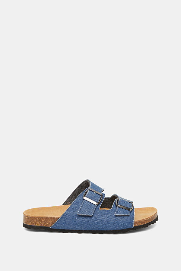 Sandal N Blue Slipper