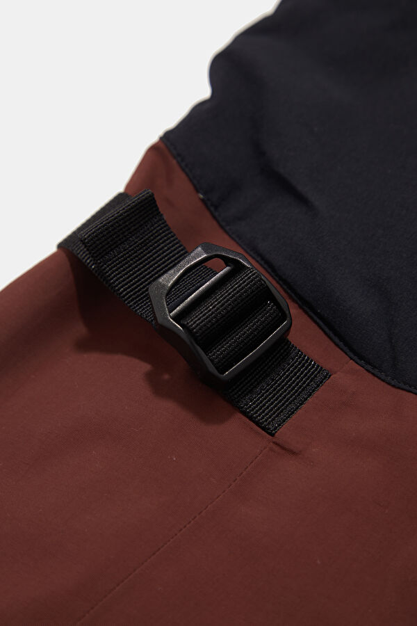Burgundy Straight Leg Men's Trousers 5