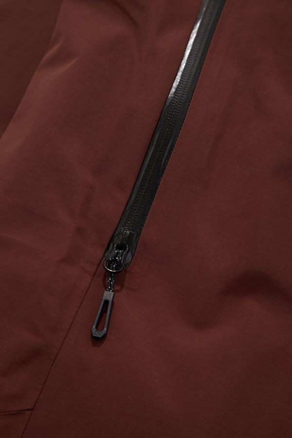 Burgundy Straight Leg Men's Trousers 6