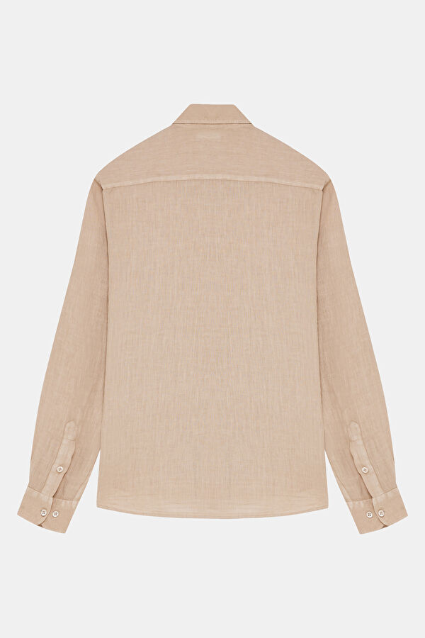 Mink Linen Regular Men's Shirt 6