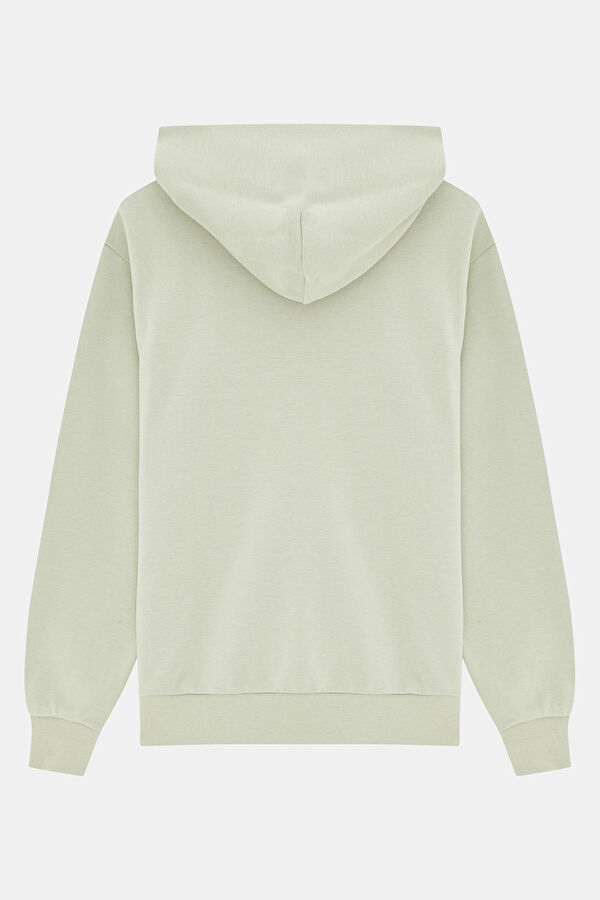 Green Hooded Women's Sweatshirt 2