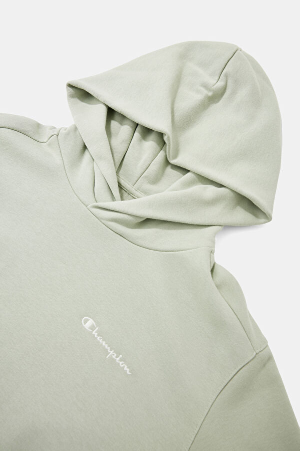Green Hooded Women's Sweatshirt 3