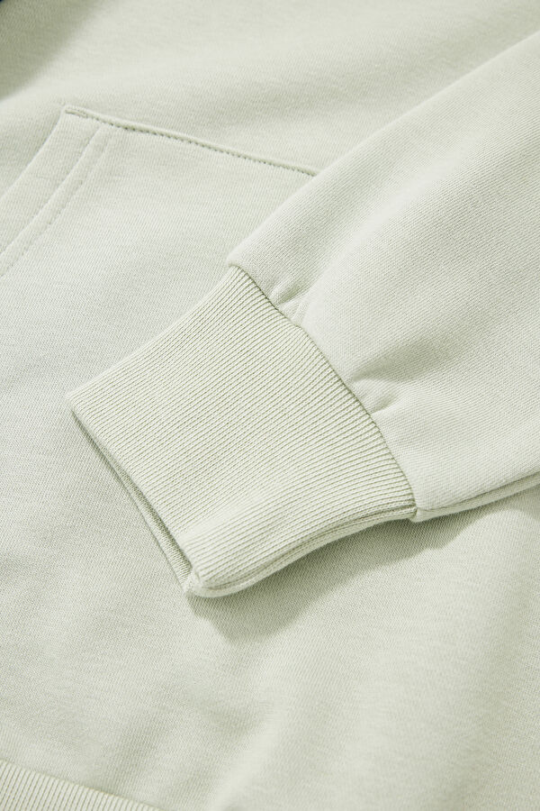 Green Hooded Women's Sweatshirt 4