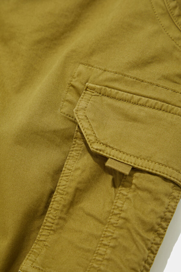 Khaki Men's Shorts 7